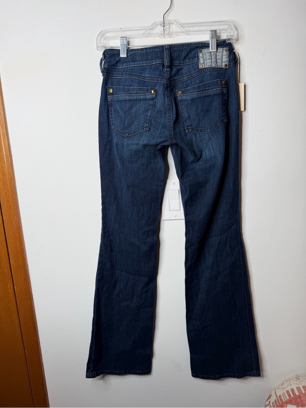 Diesel Ronhar Bootcut Jeans 25x32 Dark Wash Low Rise Flare NWT MSRP $180 - Picture 5 of 7